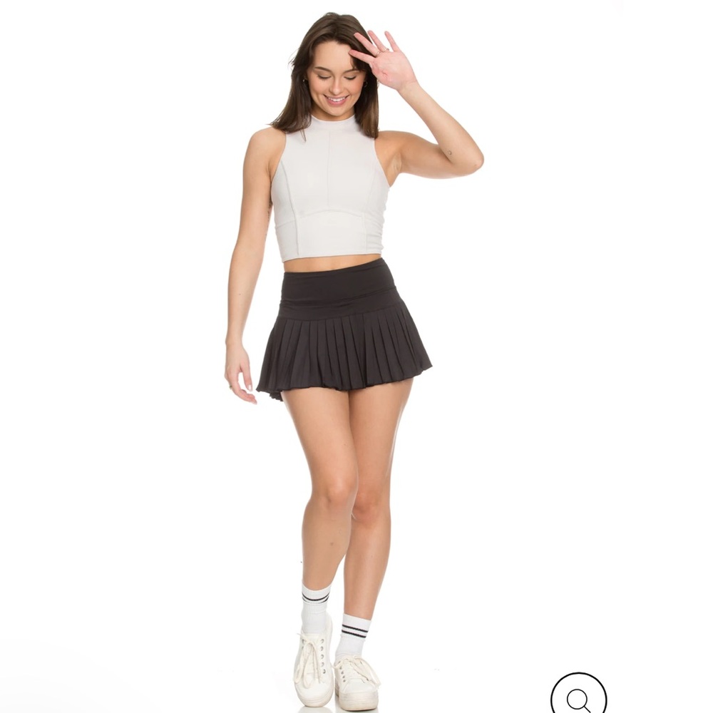 Gold Hinge Tennis Skirt